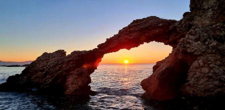 Amanecer veraniego en El Portitxol.