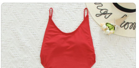 Polémica por un extraño bañador de mujer: "¿Cómo se supone que tiene que ser mi cuerpo?"