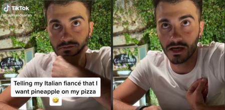 Carlo estaba incluso asustado por la sugerencia de su pareja.