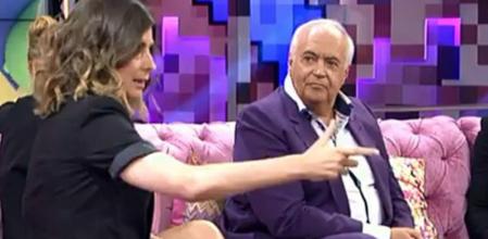 Sandra Barneda y José Luis Moreno en 'Hable con ellas'.