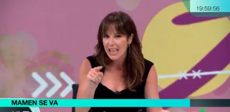 Mamen Mendizábal se despide de 'Más vale tarde', en La Sexta