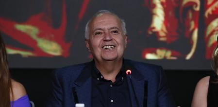Jose Luis Moreno durante la presentación de 