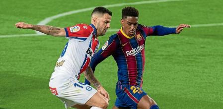 FOTO: MANÉ ESPINOSA. 23 JORNADA DE LIGA DE FUTBOL ENTRE EL FC BARCELONA Y EL ALAVÉS. JUNIOR