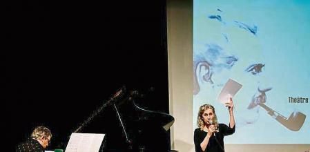 FOTO ALEX GARCIA HOMENAJE A GEORGES BRASSENS, PADRE DE LA CHANSON, EN EL INSTITUT FRANCES 2021/07/07