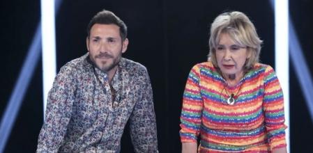 Antonio David y Mila Ximénez durante una gala de 'GH VIP'