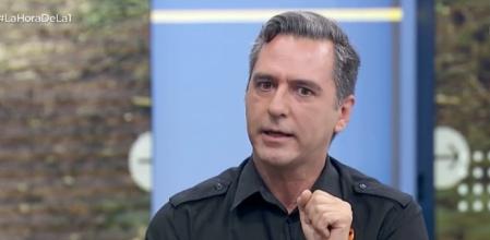 Javier Martín durante una intervención en TVE