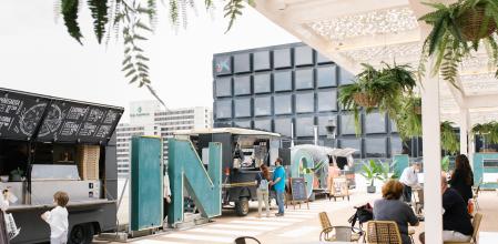 Los foodtrucks en la azotea de El Corte Inglés en Diagonal