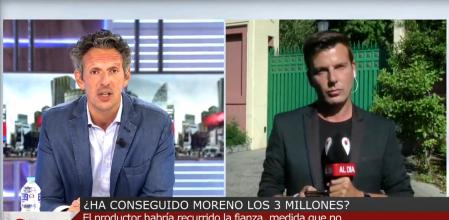 Un reportero de 'Cuatro al día', testigo de cómo atropellan al perro de José Luis Moreno