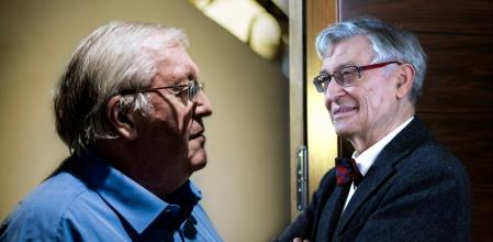 Paul Preston y Ángel Viñas, en un montaje fotográfico