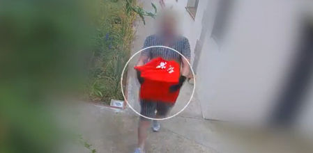 Captura de uno de los vídeos que ha permitido la detención