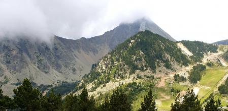 Paisaje de Vallter, en Girona
