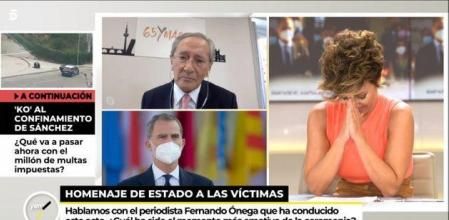 Sonsoles Ónega, entre lágrimas por el recuerdo de su tío fallecido por Covid-19