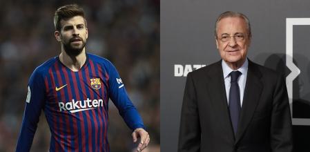 Piqué se empeñó en hacerse ver como espectador de 'El Chiringuito'.