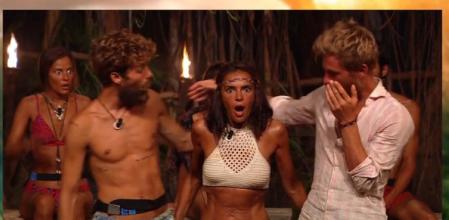 Olga Moreno sorprendida al convertirse en finalista