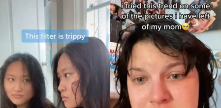 Los usuarios de Tik Tok están empleando este filtro para revivir imágenes