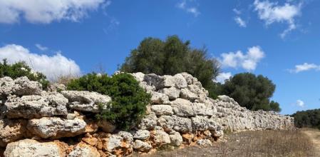 Muraya del poblado de Son Catlar en Menorca.