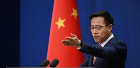 El ministro de exteriores chino, Zhao Lijian, en una imagen de archivo