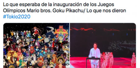 Los mejores memes de la ceremonia de inauguración de los Juegos Olímpicos de Tokio