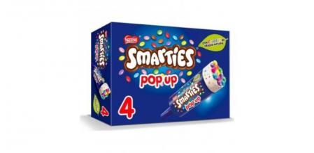 Helado Smarties Pop up