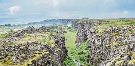 Parque Nacional Thingvellir en islandia