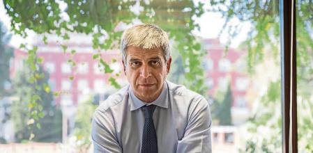 FOTO: MANÉ ESPINOSA. JORDI MESTRE, PRESIDENTE DEL GREMIO DE HOTELES DE BARCELONA