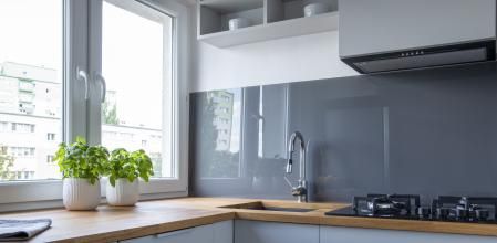 Ventana exterior de cocina