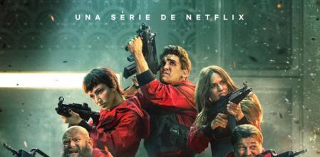 Póster de la quinta temporada de 'La casa de papel'