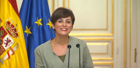 La ministra portavoz, Isabel Rodríguez, comparece después de la Cumbre Bilateral Gobierno-Generalitat