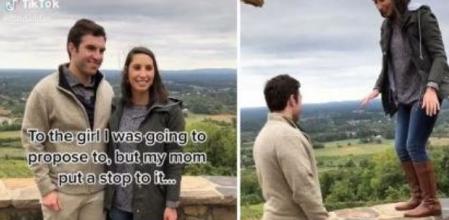 El chico parecía tenerlo todo bajo control, pero no contaba con la intervención de su madre