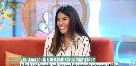 Isa Pantonja en 'El programa del verano' esta mañana