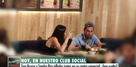 Imágenes de la comida de Tom Brusse y Sandra Pica en 'El programa de verano'