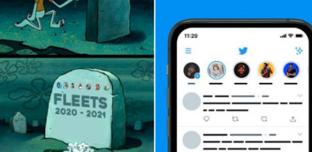 Twitter elimina sus ‘Fleets’ y los usuarios despiden la función con una oleada de memes
