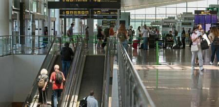 barcelona- Llegada de viajeros al Aeropuerto del Prat- Foto Ana JIménez