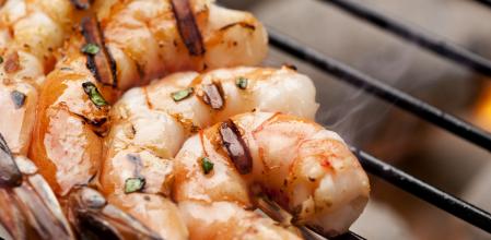 Gambas a la parrilla