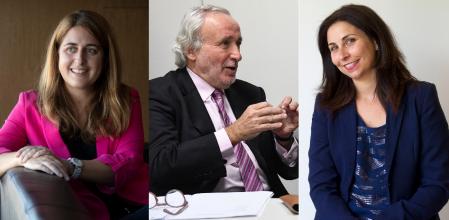 Marta Pascal, Antoni Fernández Teixidó y Astrid Barrio han dado un primer paso para unir sus partidos