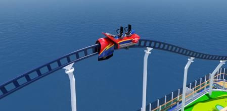 Carnival Mardi Gras, el primer crucero con una montaña rusa a bordo