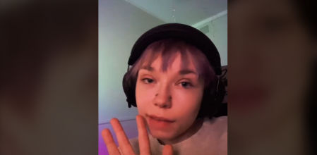 Stevie en su Tik Tok
