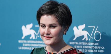 VENICE, ITALY - SEPTEMBER 06: Director Sahraa Karimi attends the