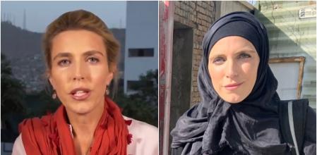 La reportera de la CNN, Clarissa Ward