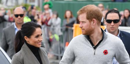 Meghan Markle y el príncipe Harry en Nueva Zealanda