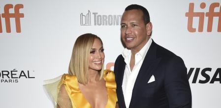 Jennifer Lopez y Alex Rodríguez en Toronto