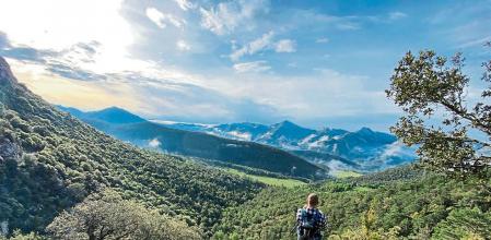 Vistes del Picancel des de les restes del castell de Roset EXCURSIONS VIVIR AGOST 2021