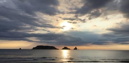 Las ilsas Medas, desde la costa de l'Estartit