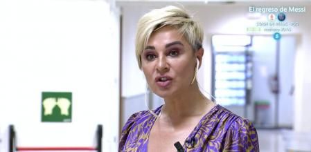 Ana María Aldón a su entrada en 'Viva la vida'