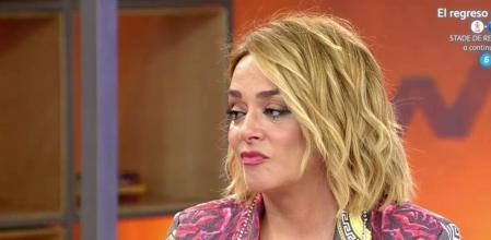 Toñi Moreno emocionada