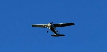 Imagen de archivo de una avioneta.