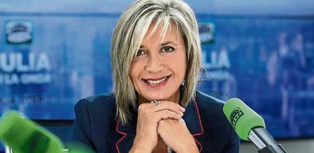 Julia Otero en 2018, ya como directora y presentadora de 'Julia en la onda' de Onda Cero.