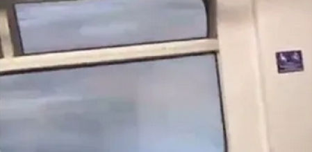 El vídeo de un tren que va a diferentes velocidades al mismo tiempo crea confusión en las redes