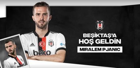 Pjanic ya luce la camiseta del Besiktas
