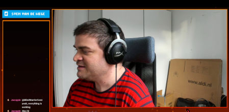 BlindWarriorSven en un streaming